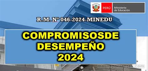 rm n° 046-2024-minedu|RVM Nº 046.